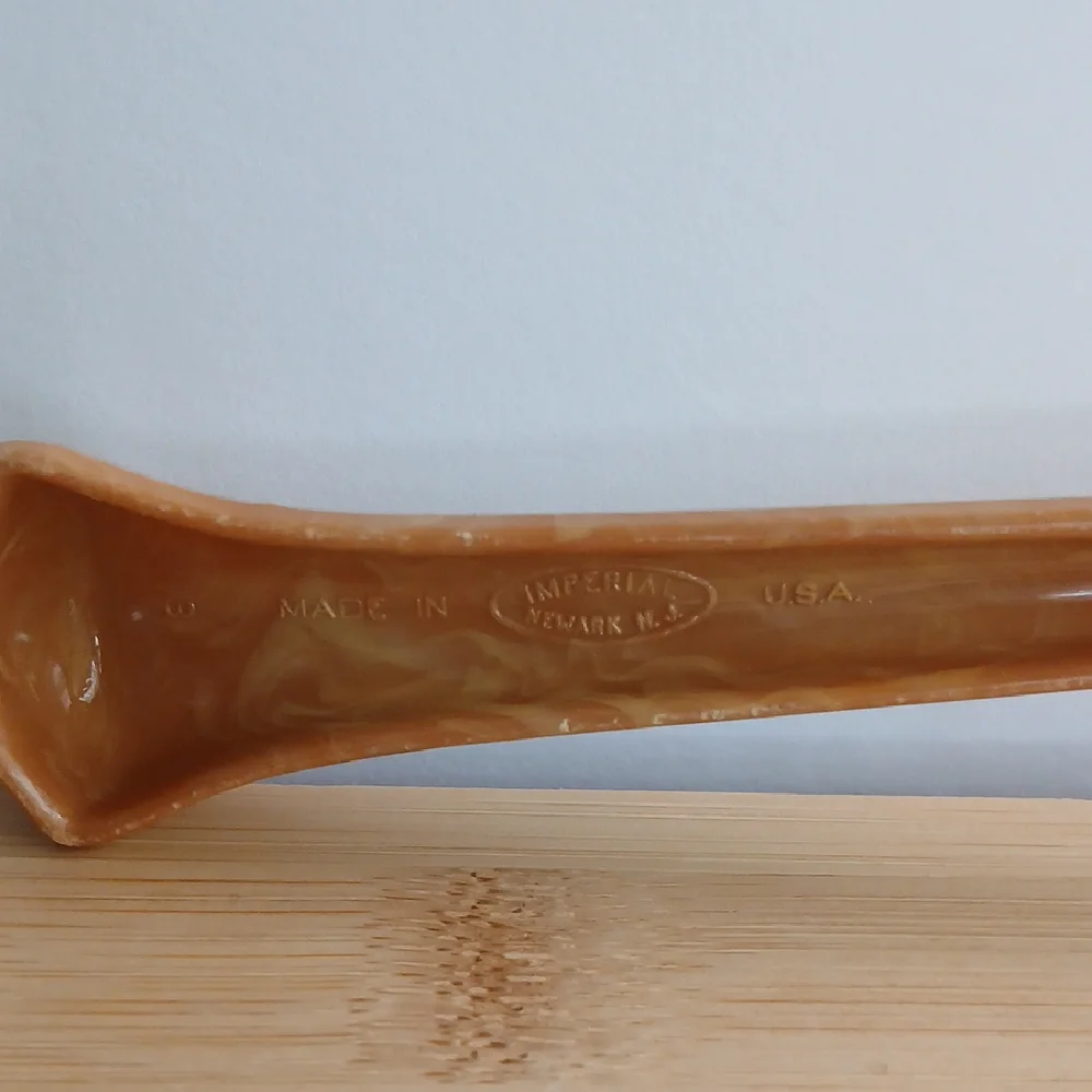 Imperial Vintage plastic Made in USA Spoon/Fork Serving Set